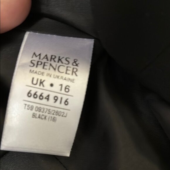 Marks & Spencer Womens Black Blazer - Picture 6 of 7